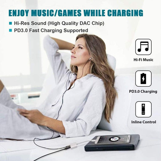 Adaptador de Audio USB-C a 3.5mm con DAC Hi-Fi - Image 17