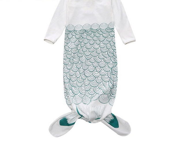 Saco de Dormir de Algodón para Bebés con Mangas Largas