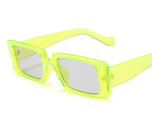 Gafas de Pasarela Transparentes con Personalidad de Color - Image 7