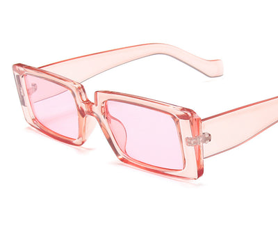 Gafas de Pasarela Transparentes con Personalidad de Color - Image 10