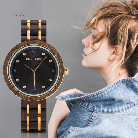 Reloj Elegante Impermeable para Mujer con Diseño Literario - Image 2