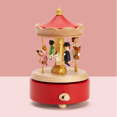 Caja de Música Carrusel con Bola de Cristal - Regalo Personalizado para Niña - Image 17