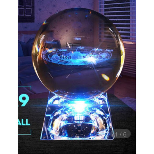 Cuentas de Cristal Transparente Grande - Abalorios de Vidrio Sólido - Image 10