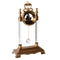 Reloj de Cristal Premium Decorativo con Detalles en Oro