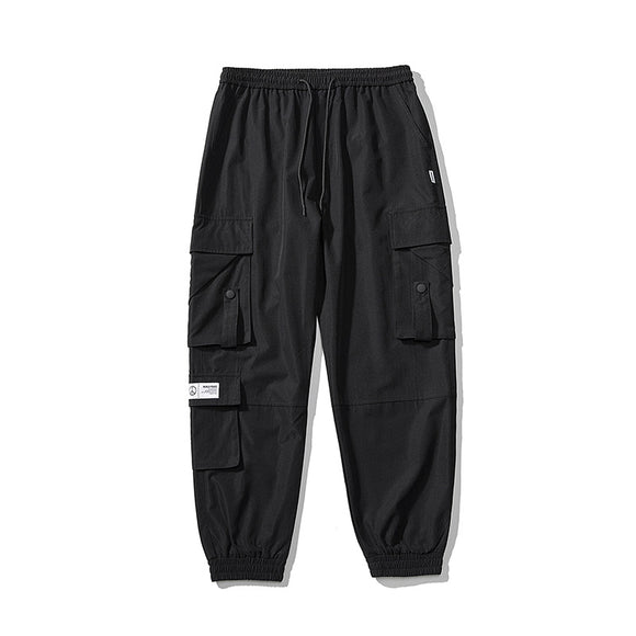 Pantalones Cargo Holgados de Nueve Puntos - Estilo Casual Moderno para Hombre