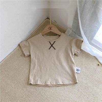 Playera Básica de Manga Corta para Niños - Perfecta para el Verano - Image 15