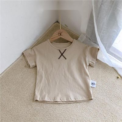 Playera Básica de Manga Corta para Niños - Perfecta para el Verano - Image 5
