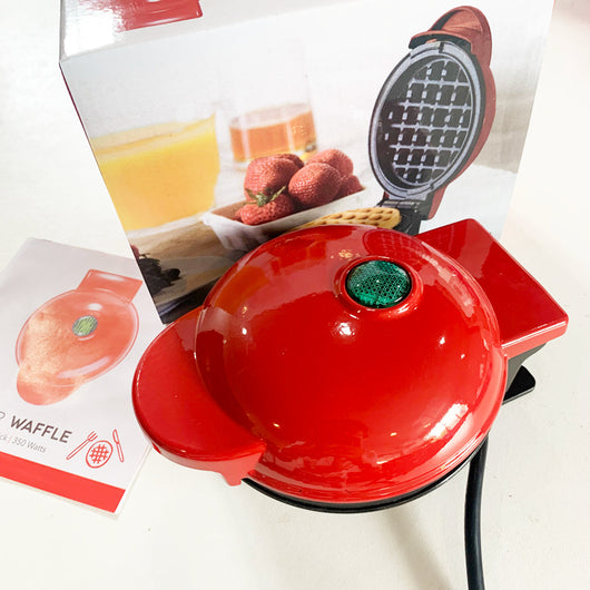 Máquina Eléctrica para Waffles Mini con Moldes de Huevo Burbuja - Desayunos Perfectos en Minutos - Image 5