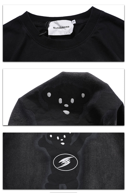 Camiseta Retro Unisex con Estampado de Oso - Diseño Vintage Casual para Hombre y Mujer - Image 10
