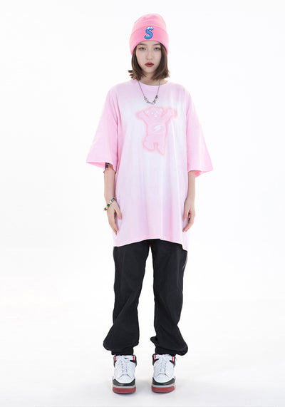 Camiseta Retro Unisex con Estampado de Oso - Diseño Vintage Casual para Hombre y Mujer - Image 21