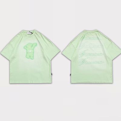 Camiseta Retro Unisex con Estampado de Oso - Diseño Vintage Casual para Hombre y Mujer - Image 6