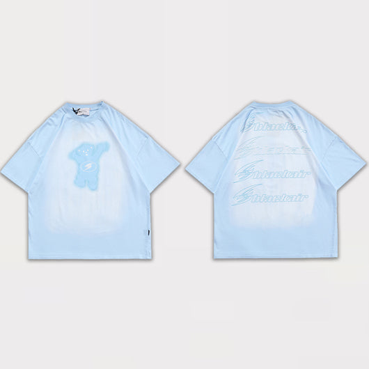 Camiseta Retro Unisex con Estampado de Oso - Diseño Vintage Casual para Hombre y Mujer - Image 8
