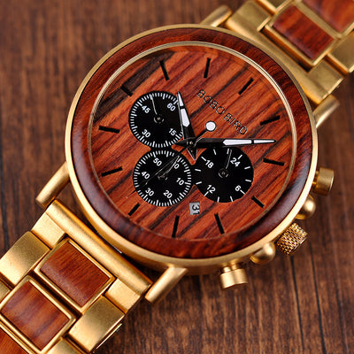 Reloj de Madera para Hombre con Movimiento Miyota - Image 5