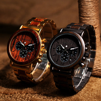 Reloj de Madera para Hombre con Movimiento Miyota - Image 3