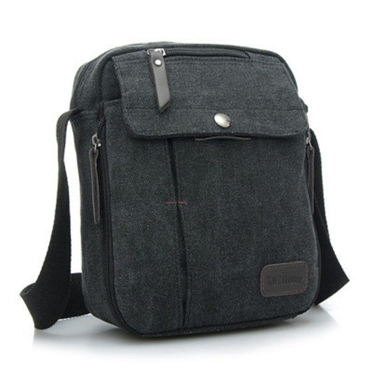 Bolsa Mensajero Canvas Estilo Vertical - Mochila Multifuncional para Viaje y Deporte