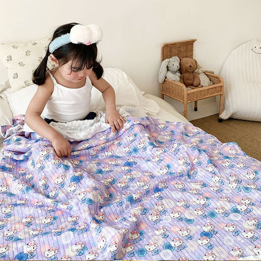 Manta Térmica Infantil de Algodón con Diseños Animados - Image 7