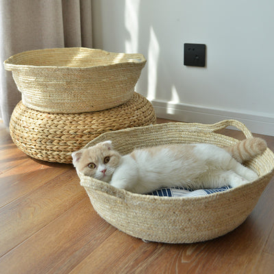 Nido de Ratán para Gatos Transpirable Todo Clima - Image 8