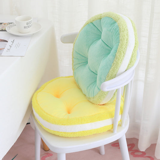 Cojín Acolchado Macaron para Silla - Soporte Ergonómico Premium