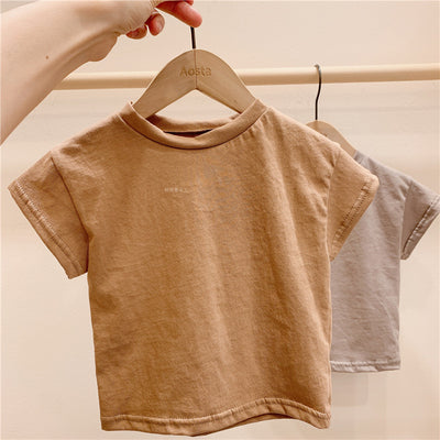 Camiseta de Algodón Puro para Bebé - Manga Corta Unisex - Image 5