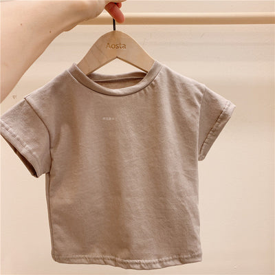 Camiseta de Algodón Puro para Bebé - Manga Corta Unisex - Image 7
