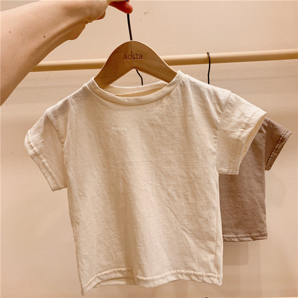 Camiseta de Algodón Puro para Bebé - Manga Corta Unisex - Image 6