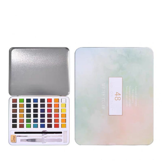 Set de Acuarelas Perladas Portátil para Artistas - Image 6