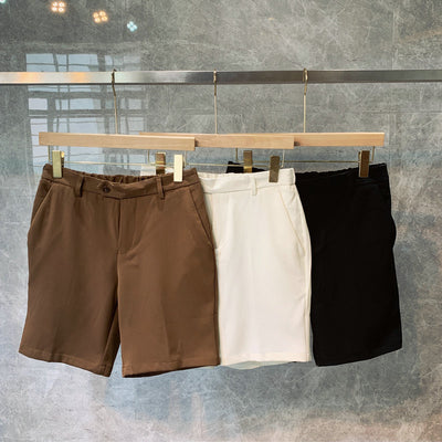 Pantalones Cortos Lisos de 5 Puntos para Hombre - Image 10