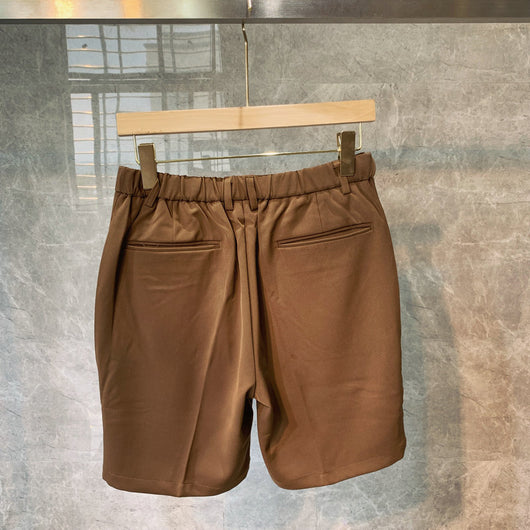 Pantalones Cortos Lisos de 5 Puntos para Hombre - Image 11