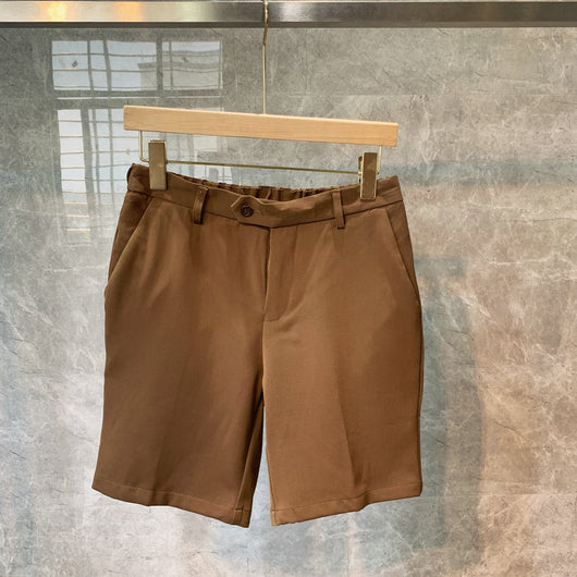 Pantalones Cortos Lisos de 5 Puntos para Hombre - Image 12