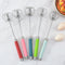 Batidor Semiautomático de Acero Inoxidable 12 Pulgadas para Repostería