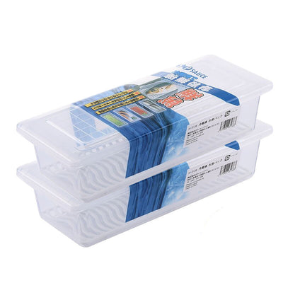 Caja de Almacenamiento con Drenaje para Pescado - Refrigerador Plástico con Tapa - Image 12