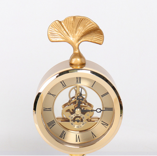 Reloj de Mármol Silencioso Estilo Retro Americano para Mesita de Noche - Image 12