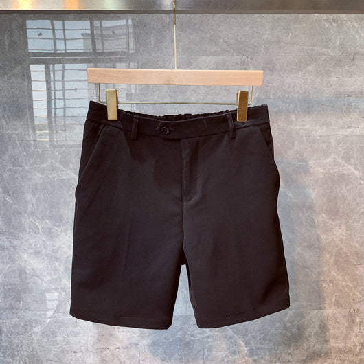 Pantalones Cortos Lisos de 5 Puntos para Hombre - Image 9