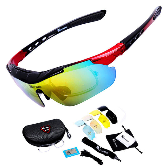 Gafas de Ciclismo Deportivas Protección Contra Viento y UV