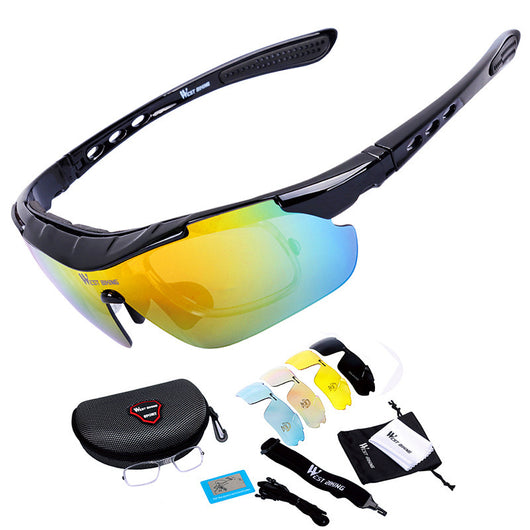 Gafas de Ciclismo Deportivas Protección Contra Viento y UV - Image 3