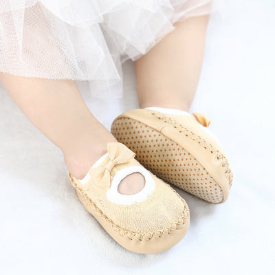 Calcetines Antideslizantes para Bebés con Suela de Cuero - Image 12