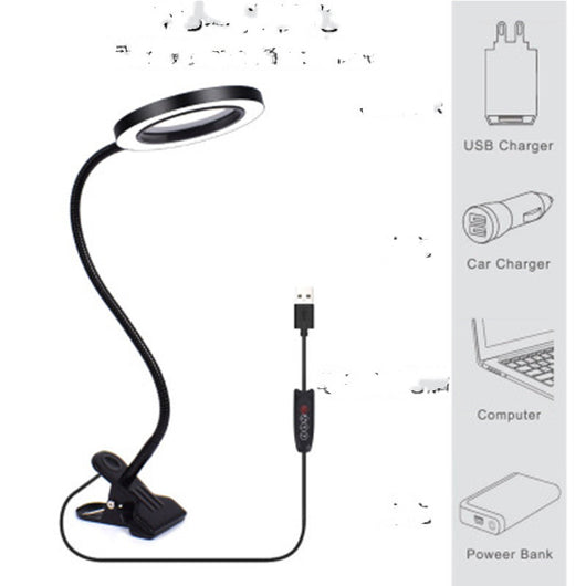 Lámpara Lupa LED Flexible 3X con 3 Colores de Luz - Image 3