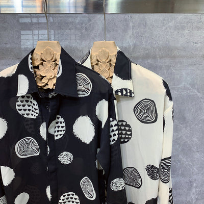 Blusa Estampada de Diseño Coreano Premium con Manga Larga - Image 3