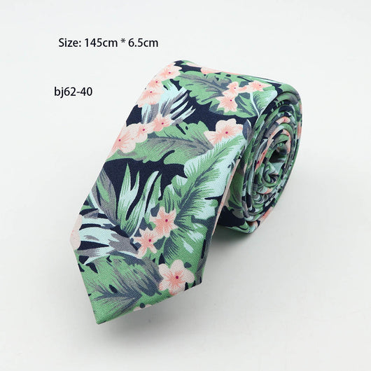 Corbata Casual Coreana 7cm Estampado Piña - Diseño Moderno para Hombre - Image 8