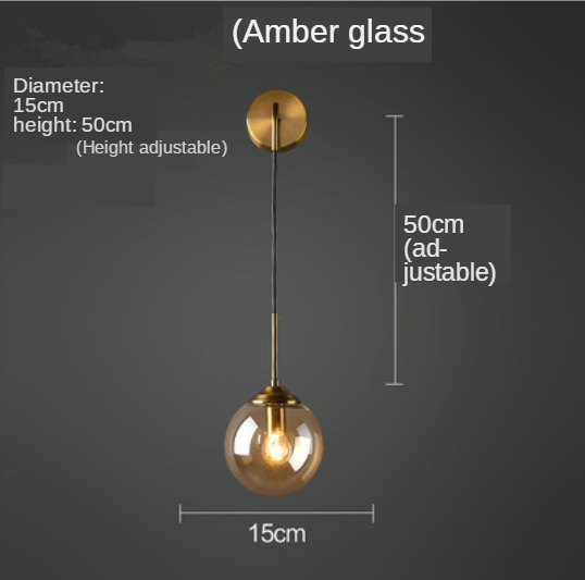Lámpara de Pared para Dormitorio - Diseño Minimalista