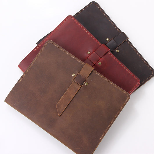 Carpeta Ejecutiva A5 Cuero Crazy Horse Artesanal - Organizador Profesional Personalizable - Image 11