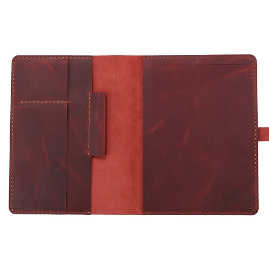 Carpeta Ejecutiva A5 Cuero Crazy Horse Artesanal - Organizador Profesional Personalizable - Image 14