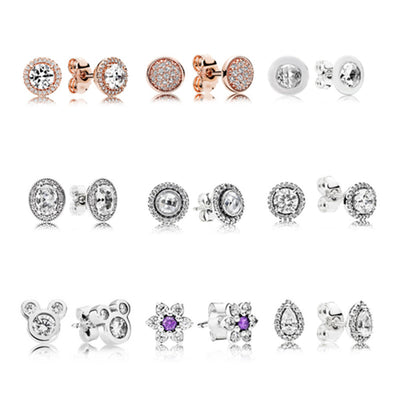 Aretes de Plata Esterlina S925 - Diseño Moderno y Elegante - Image 3