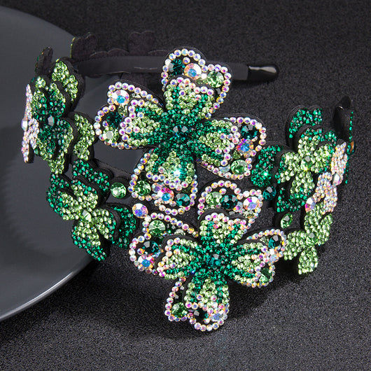 Diadema Cristal Antideslizante con Borde Ancho Dentado - Image 9