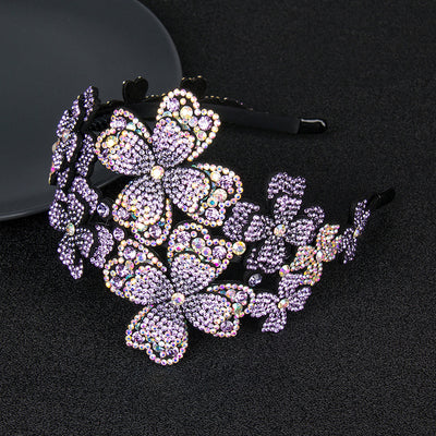 Diadema Cristal Antideslizante con Borde Ancho Dentado - Image 11