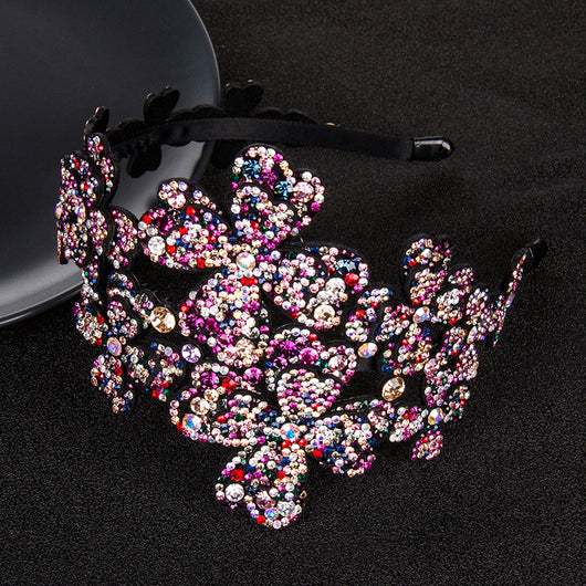 Diadema Cristal Antideslizante con Borde Ancho Dentado - Image 7