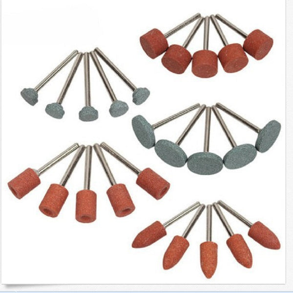 Set de 25 Brocas Abrasivas para Herramientas Rotatorias