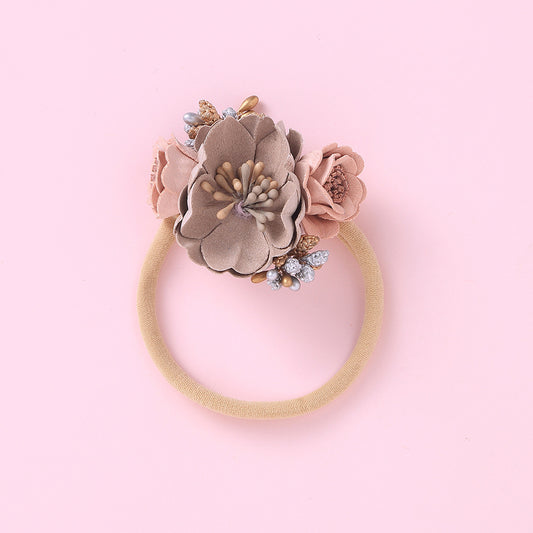 Diadema Infantil con Perlas - Accesorio Elegante para Niñas