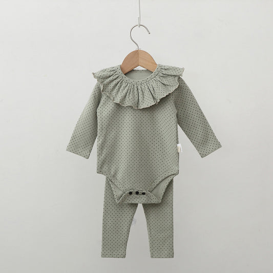 Traje de Escalada Infantil con Diseño de Lunares