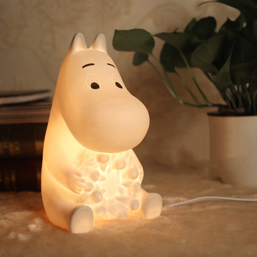 Lámpara de Mesita Conejo Blanco Alicia - Luz Nocturna Decorativa - Image 4